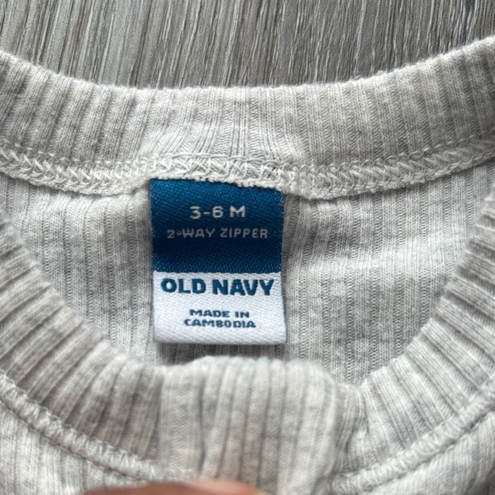 Old Navy Kids Footies - Gray and Tan